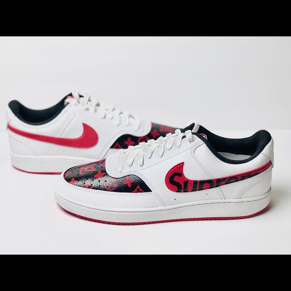 Custom Nike Court Vision Low Men’s Sneakers LV 12